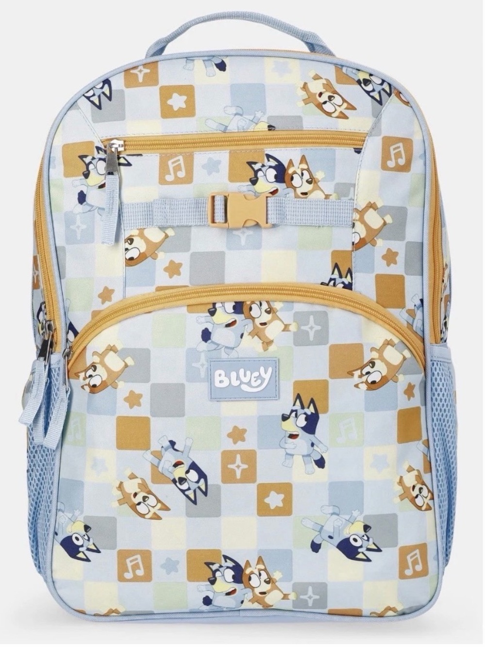 Bluey Backpack in Light Blue and Tan